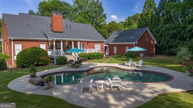 Welcome to this stunning all-brick ranch nestled in a desirable on Monroe Golf and Country Club in Georgia - for sale on GolfHomes.com, golf home, golf lot