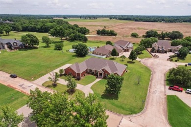 Welcome to this builder's custom home, perfectly situated on a on Shawnee Country Club in Oklahoma - for sale on GolfHomes.com, golf home, golf lot