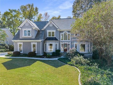 Nestled in the prestigious Hamilton Mill subdivision, this on Hamilton Mill Golf Club in Georgia - for sale on GolfHomes.com, golf home, golf lot