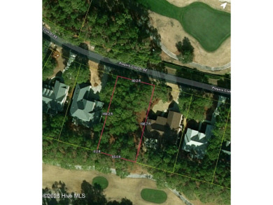 Beautiful wooded golf course lot on the Players Course with on Members Club At St. James Plantation in North Carolina - for sale on GolfHomes.com, golf home, golf lot