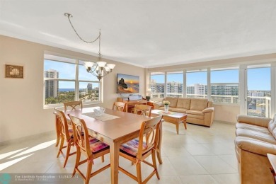 Luxurious corner residence with OCEAN, INTRACOASTAL AND POOL on Coral Ridge Country Club in Florida - for sale on GolfHomes.com, golf home, golf lot