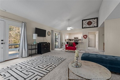 Enjoy resort-style living in this charming 2 bedroom, 2 bath on Carolina Trace Country Club in North Carolina - for sale on GolfHomes.com, golf home, golf lot