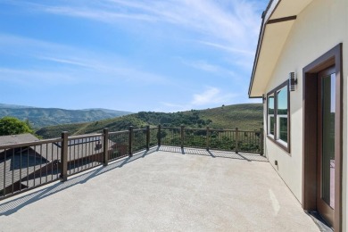 This is a beautiful, brand new home that has soaring views on Carmel Valley Ranch Golf Course in California - for sale on GolfHomes.com, golf home, golf lot