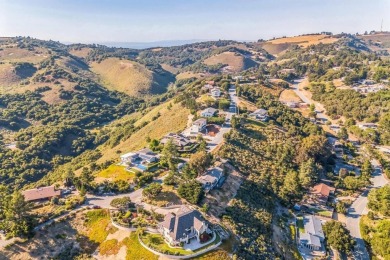 This is a beautiful, brand new home that has soaring views on Carmel Valley Ranch Golf Course in California - for sale on GolfHomes.com, golf home, golf lot