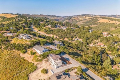 This is a beautiful, brand new home that has soaring views on Carmel Valley Ranch Golf Course in California - for sale on GolfHomes.com, golf home, golf lot