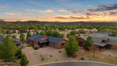 Charming B Plan Ranch Cottage with high wood-beamed ceilings, a on Talking Rock Golf Club in Arizona - for sale on GolfHomes.com, golf home, golf lot
