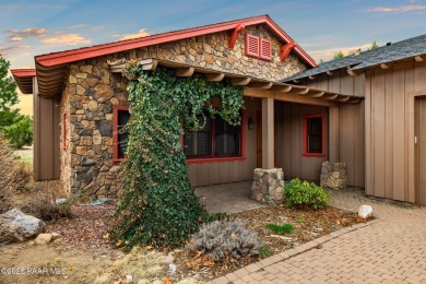 Charming B Plan Ranch Cottage with high wood-beamed ceilings, a on Talking Rock Golf Club in Arizona - for sale on GolfHomes.com, golf home, golf lot
