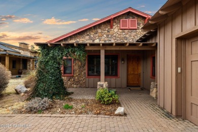 Charming B Plan Ranch Cottage with high wood-beamed ceilings, a on Talking Rock Golf Club in Arizona - for sale on GolfHomes.com, golf home, golf lot