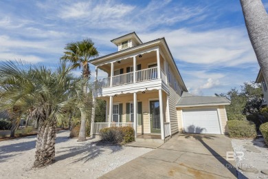 Beautiful two-story beach house with three bedrooms and three on Kiva Dunes Golf Club in Alabama - for sale on GolfHomes.com, golf home, golf lot