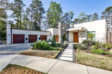 Welcome to this stunning contemporary gem, one of only 5 homes on Druid Hills Golf Club in Georgia - for sale on GolfHomes.com, golf home, golf lot