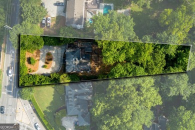 Beautiful spacious fixer upper in the heart of Buckhead.  This on Bobby Jones Golf Club in Georgia - for sale on GolfHomes.com, golf home, golf lot