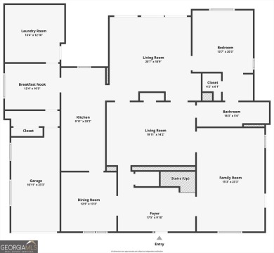 Beautiful spacious fixer upper in the heart of Buckhead.  This on Bobby Jones Golf Club in Georgia - for sale on GolfHomes.com, golf home, golf lot