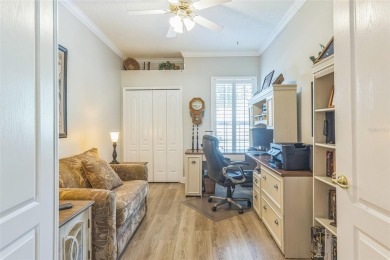 This St. James floor plan backing on the 10th tee of the Kings on Kings Ridge Golf Club in Florida - for sale on GolfHomes.com, golf home, golf lot