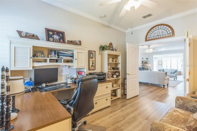 This St. James floor plan backing on the 10th tee of the Kings on Kings Ridge Golf Club in Florida - for sale on GolfHomes.com, golf home, golf lot