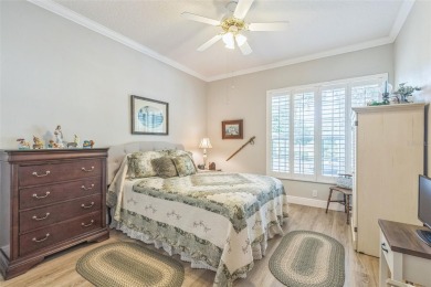 This St. James floor plan backing on the 10th tee of the Kings on Kings Ridge Golf Club in Florida - for sale on GolfHomes.com, golf home, golf lot
