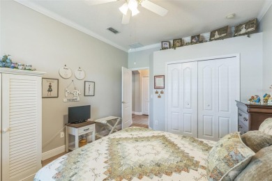This St. James floor plan backing on the 10th tee of the Kings on Kings Ridge Golf Club in Florida - for sale on GolfHomes.com, golf home, golf lot