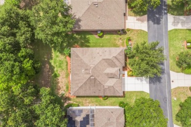 This St. James floor plan backing on the 10th tee of the Kings on Kings Ridge Golf Club in Florida - for sale on GolfHomes.com, golf home, golf lot
