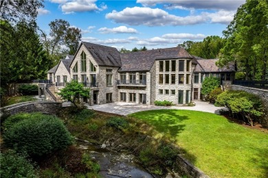 Unique opportunity to own a modern stone castle in a park-like on Buhl Farm Golf Course in Pennsylvania - for sale on GolfHomes.com, golf home, golf lot