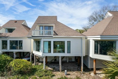 Charming Spinnaker Beach House overlooking the stunning views of on The Seabrook Island Club in South Carolina - for sale on GolfHomes.com, golf home, golf lot