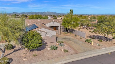 Experience the pinnacle of desert living in this impeccably on Estrella Mountain Ranch Golf Course in Arizona - for sale on GolfHomes.com, golf home, golf lot
