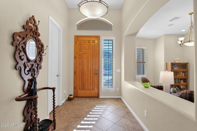 Experience the pinnacle of desert living in this impeccably on Estrella Mountain Ranch Golf Course in Arizona - for sale on GolfHomes.com, golf home, golf lot