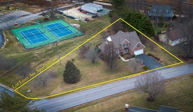 Stately Solid Brick Stunner! That's the best way to describe on Lexington Golf and Country Club in Virginia - for sale on GolfHomes.com, golf home, golf lot