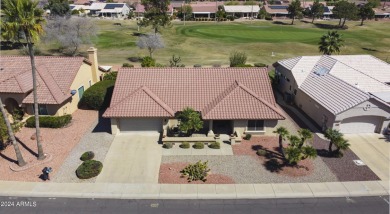 This Popular Ventura Model Sits On A Beautiful Golf Course Lot on Echo Mesa Golf Course in Arizona - for sale on GolfHomes.com, golf home, golf lot