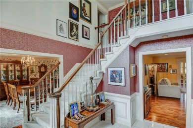 Beautiful two story brick home w/very spacious floor plan on Greenbrier Country Club in Virginia - for sale on GolfHomes.com, golf home, golf lot