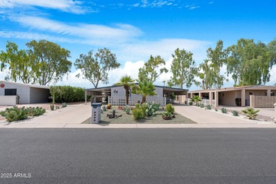 Welcome to Sun Lakes! This charming 2-bedroom, 2-bath home in on Sun Lakes Country Club in Arizona - for sale on GolfHomes.com, golf home, golf lot
