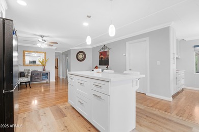 Welcome to Sun Lakes! This charming 2-bedroom, 2-bath home in on Sun Lakes Country Club in Arizona - for sale on GolfHomes.com, golf home, golf lot