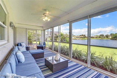 This stylish & charming lake front home with coastal flair & on Lakewood Country Club in Florida - for sale on GolfHomes.com, golf home, golf lot