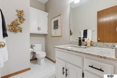 Luxury meets comfort in this stunning custom brick ranch backing on Tiburon Golf Club in Nebraska - for sale on GolfHomes.com, golf home, golf lot