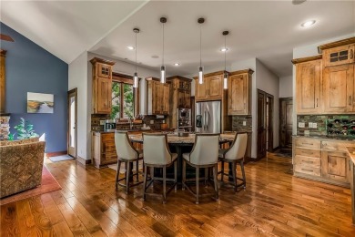 Spectacular Rev. 1.5 sty. masterfully built by Bruce Rieke sets on Shadow Glen Golf Club in Kansas - for sale on GolfHomes.com, golf home, golf lot