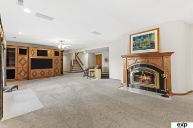 Luxury meets comfort in this stunning custom brick ranch backing on Tiburon Golf Club in Nebraska - for sale on GolfHomes.com, golf home, golf lot