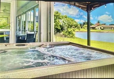 This stylish & charming lake front home with coastal flair & on Lakewood Country Club in Florida - for sale on GolfHomes.com, golf home, golf lot