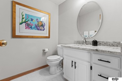 Luxury meets comfort in this stunning custom brick ranch backing on Tiburon Golf Club in Nebraska - for sale on GolfHomes.com, golf home, golf lot