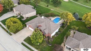 Luxury meets comfort in this stunning custom brick ranch backing on Tiburon Golf Club in Nebraska - for sale on GolfHomes.com, golf home, golf lot