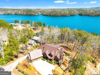 Don't miss out enjoying the fall at this magnificent lakeside on The Highlands Course at Lake Arrowhead in Georgia - for sale on GolfHomes.com, golf home, golf lot