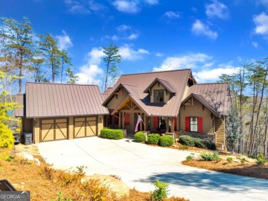 Don't miss out enjoying the fall at this magnificent lakeside on The Highlands Course at Lake Arrowhead in Georgia - for sale on GolfHomes.com, golf home, golf lot