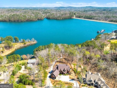 Don't miss out enjoying the fall at this magnificent lakeside on The Highlands Course at Lake Arrowhead in Georgia - for sale on GolfHomes.com, golf home, golf lot