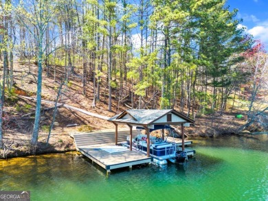 Don't miss out enjoying the fall at this magnificent lakeside on The Highlands Course at Lake Arrowhead in Georgia - for sale on GolfHomes.com, golf home, golf lot