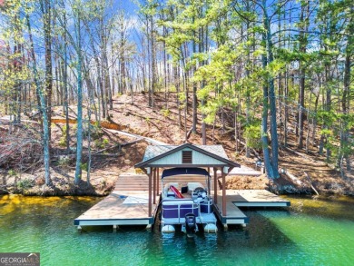 Don't miss out enjoying the fall at this magnificent lakeside on The Highlands Course at Lake Arrowhead in Georgia - for sale on GolfHomes.com, golf home, golf lot