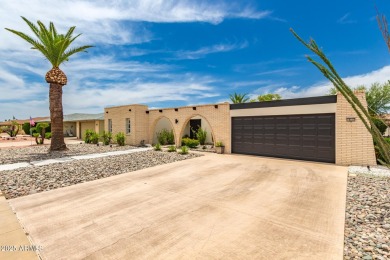 Charming single-level home in the sought-after Sun City is now on Sun City Riverview Golf Course in Arizona - for sale on GolfHomes.com, golf home, golf lot