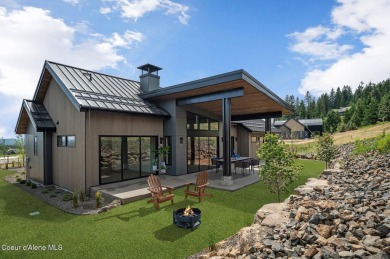 NEWLY COMPLETED MOUNTAIN MODERN HOME AT CDA NATIONAL RESERVE. A on CDA National Golf Course in Idaho - for sale on GolfHomes.com, golf home, golf lot