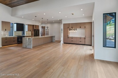 NEWLY COMPLETED MOUNTAIN MODERN HOME AT CDA NATIONAL RESERVE. A on CDA National Golf Course in Idaho - for sale on GolfHomes.com, golf home, golf lot