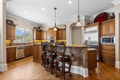 BEST VALUE IN ST MARLO! Stunning all-brick estate perfectly on St. Marlo Country Club in Georgia - for sale on GolfHomes.com, golf home, golf lot