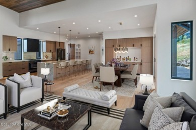 NEWLY COMPLETED MOUNTAIN MODERN HOME AT CDA NATIONAL RESERVE. A on CDA National Golf Course in Idaho - for sale on GolfHomes.com, golf home, golf lot
