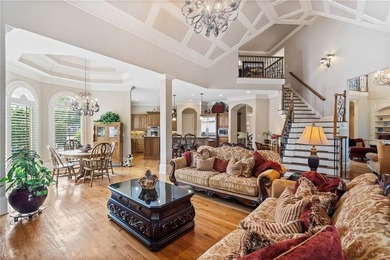 BEST VALUE IN ST MARLO! Stunning all-brick estate perfectly on St. Marlo Country Club in Georgia - for sale on GolfHomes.com, golf home, golf lot