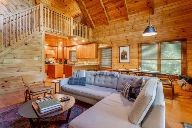 Welcome to this furnished mountain cabin retreat inside a on McLemore Golf Club in Georgia - for sale on GolfHomes.com, golf home, golf lot