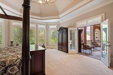 BEST VALUE IN ST MARLO! Stunning all-brick estate perfectly on St. Marlo Country Club in Georgia - for sale on GolfHomes.com, golf home, golf lot